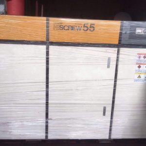 Máy nén khí trục vít cũ Hitachi Hiscrew 55kw Aircool