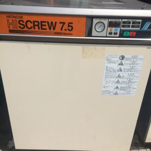Máy nén khí trục vít cũ Hitachi Hiscrew 7.5kw (seri 2000)