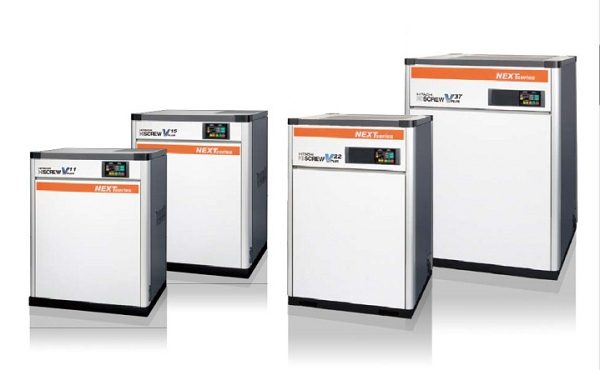 Máy nén khí trục vít Hitachi