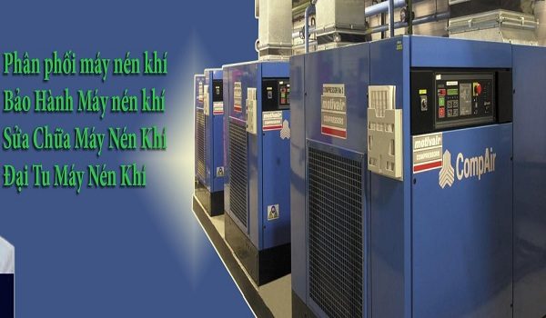 máy nén khí trục vít cũ
