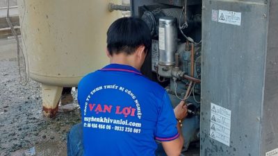 Cách bảo trì thay thế phụ tùng máy nén khí Hitachi