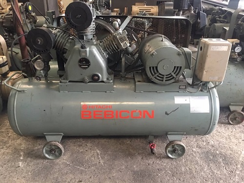 Máy nén khí trục vít Nhật bãi Hitachi