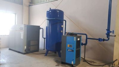 MÁY NÉN KHÍ TRỤC VÍT CŨ HITACHI HISCREW 75KW (SERI 2000)