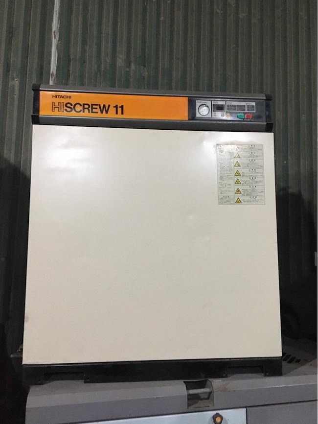 Bảo dưỡng máy nén khí Hitachi 11kw giúp cho hoạt động sản xuất không bị gián đoạn.