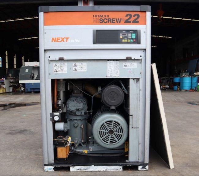 Máy nén khí Hitachi Vạn Lợi có chất lượng cao, hiệu suất làm việc của máy ổn định.