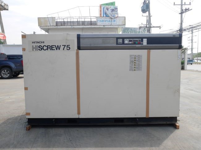 Máy nén khí Hitachi cũ Vạn Lợi có hiệu suất làm việc cao và rất ổn định cho áp suất khí lớn. Máy nén khí Hitachi cũ Vạn Lợi có hiệu suất làm việc cao và rất ổn định cho áp suất khí lớn.