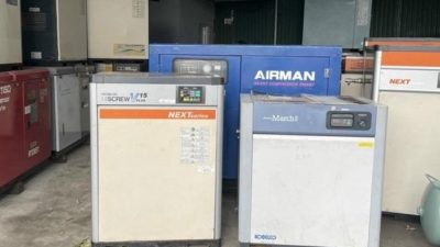 4 DÒNG MÁY NÉN KHÍ TRỤC VÍT CŨ TRÊN THỊ TRƯỜNG HIỆN NAY