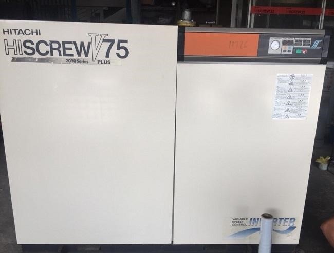Máy nén khí Hitachi 75kw Vạn Lợi có nhiều tính năng hữu ích hỗ trợ tối đa cho người vận hành. Máy nén khí Hitachi 75kw Vạn Lợi có nhiều tính năng hữu ích hỗ trợ tối đa cho người vận hành.
