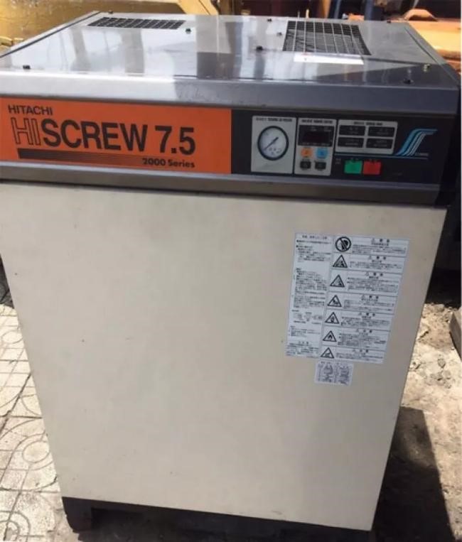 Máy nén khí Hitachi 7.5kw Vạn Lợi là sản phẩm nhập khẩu chính hãng.