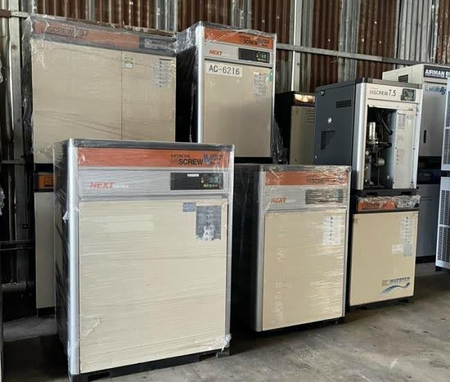 Vạn Lợi cung cấp đa dạng các dòng máy nén khí Hitachi