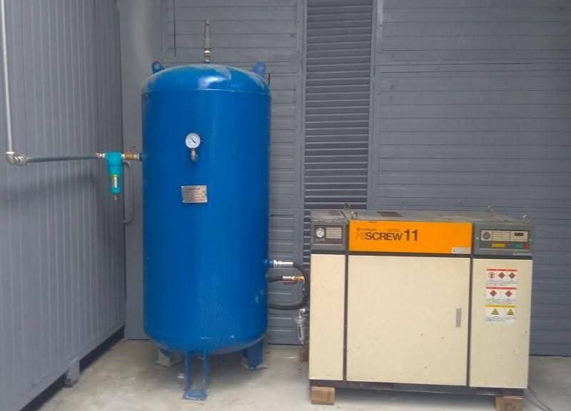 Các bình nén khí đa dạng về kích cỡ